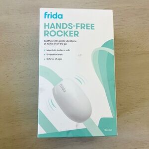 Frida Baby Hands-Free Rocker Device with 5 Vibration Levels, Universal White